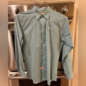 Boys western extra large wranglers button up shirt